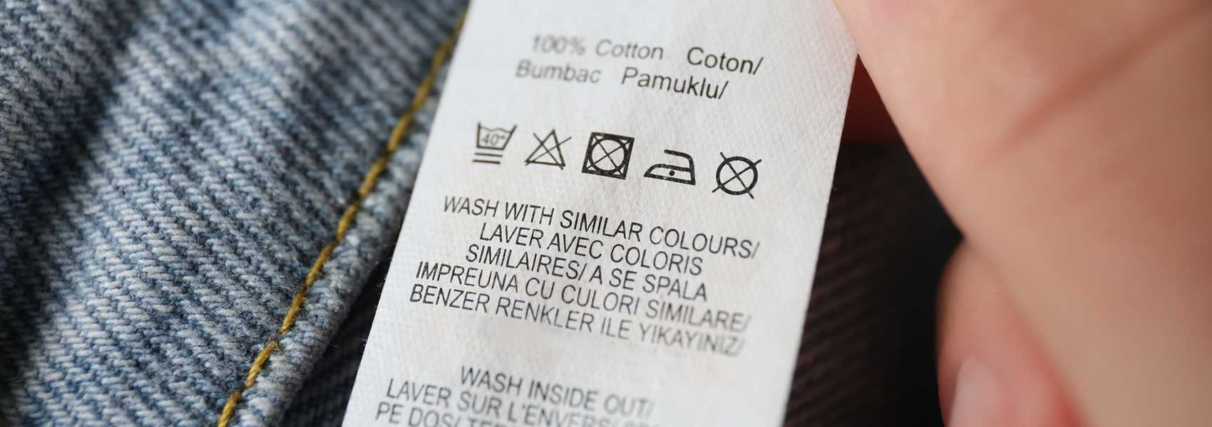 custon care label