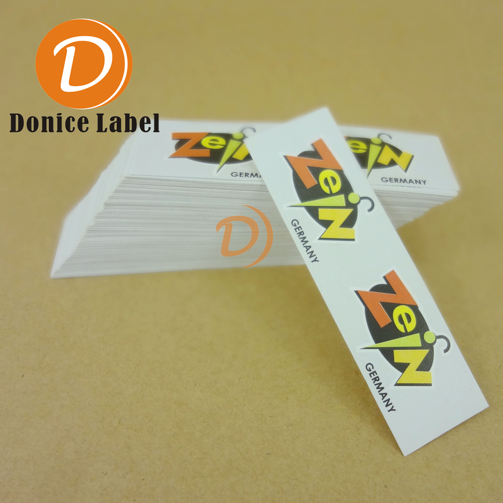 Colored Care Label