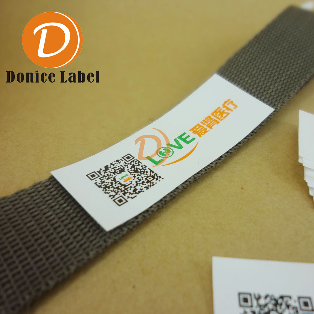 QR code care label