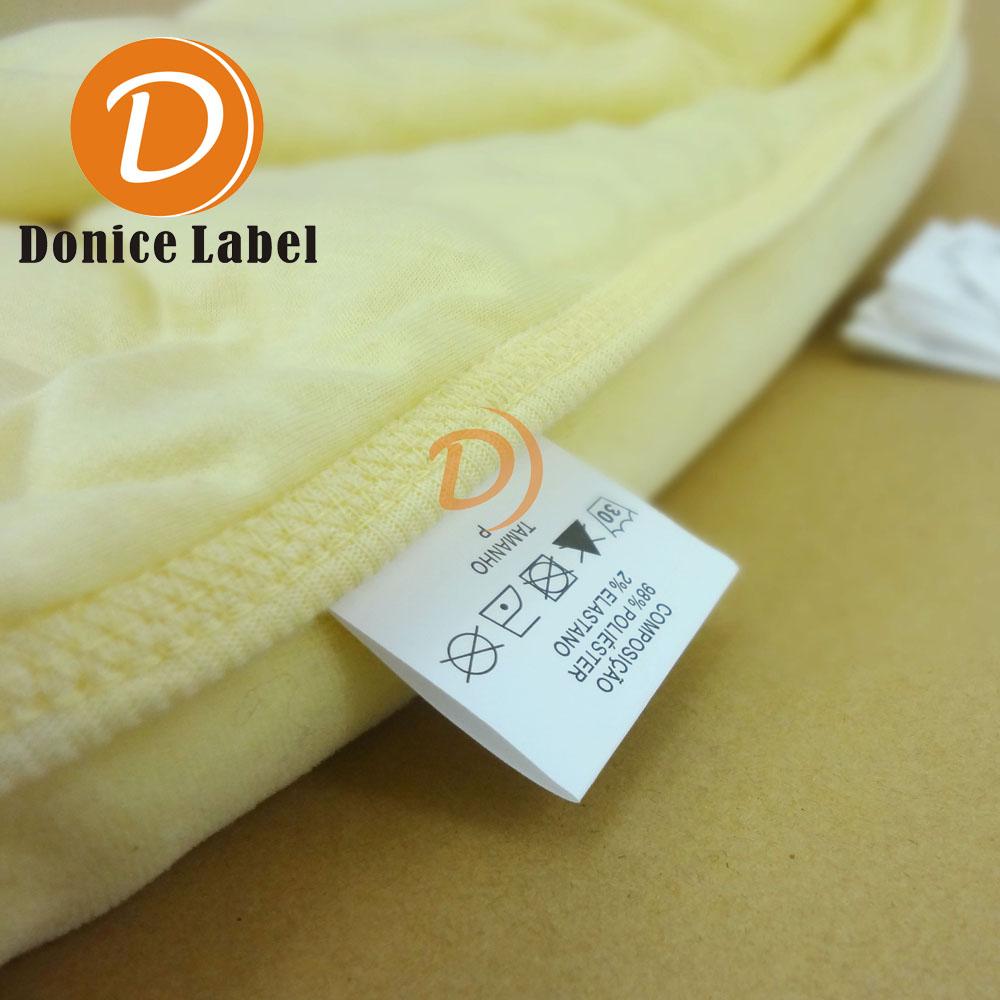 Pillow Care Label