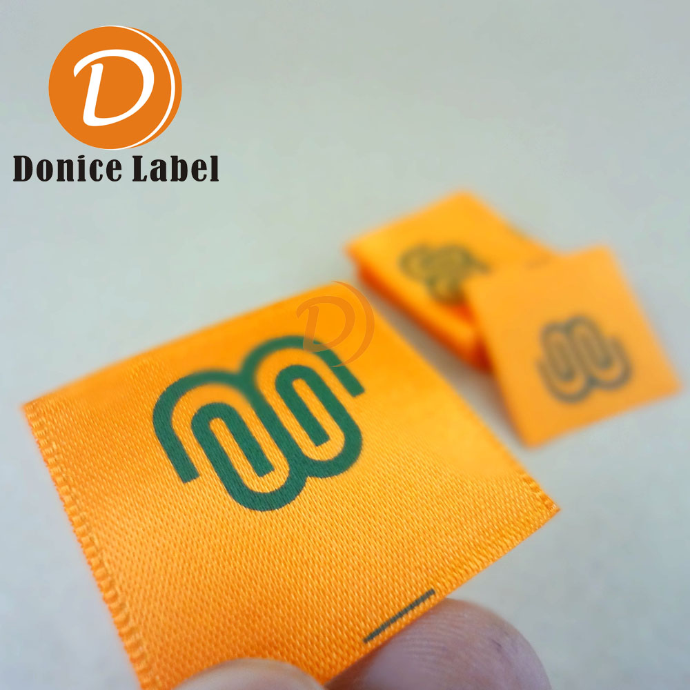 Color ribbon care label