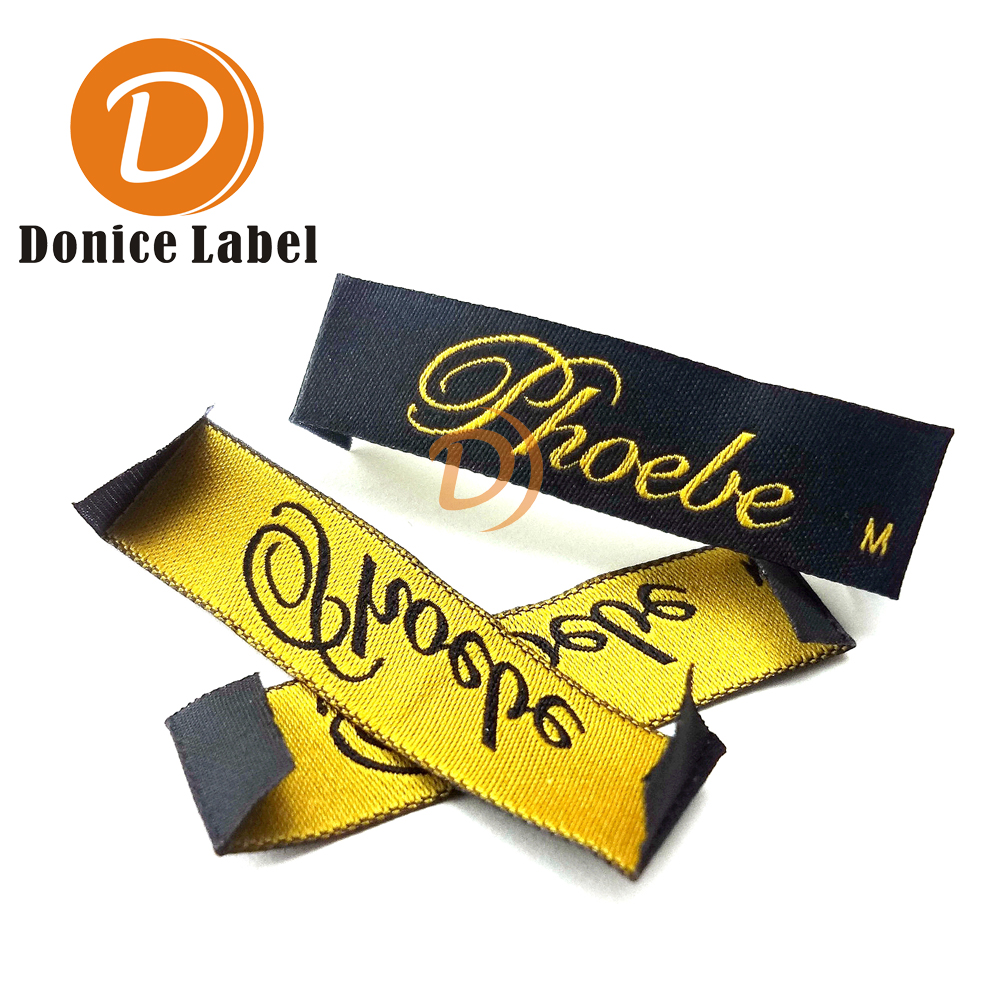 Woven labels for pet clothing and accessories