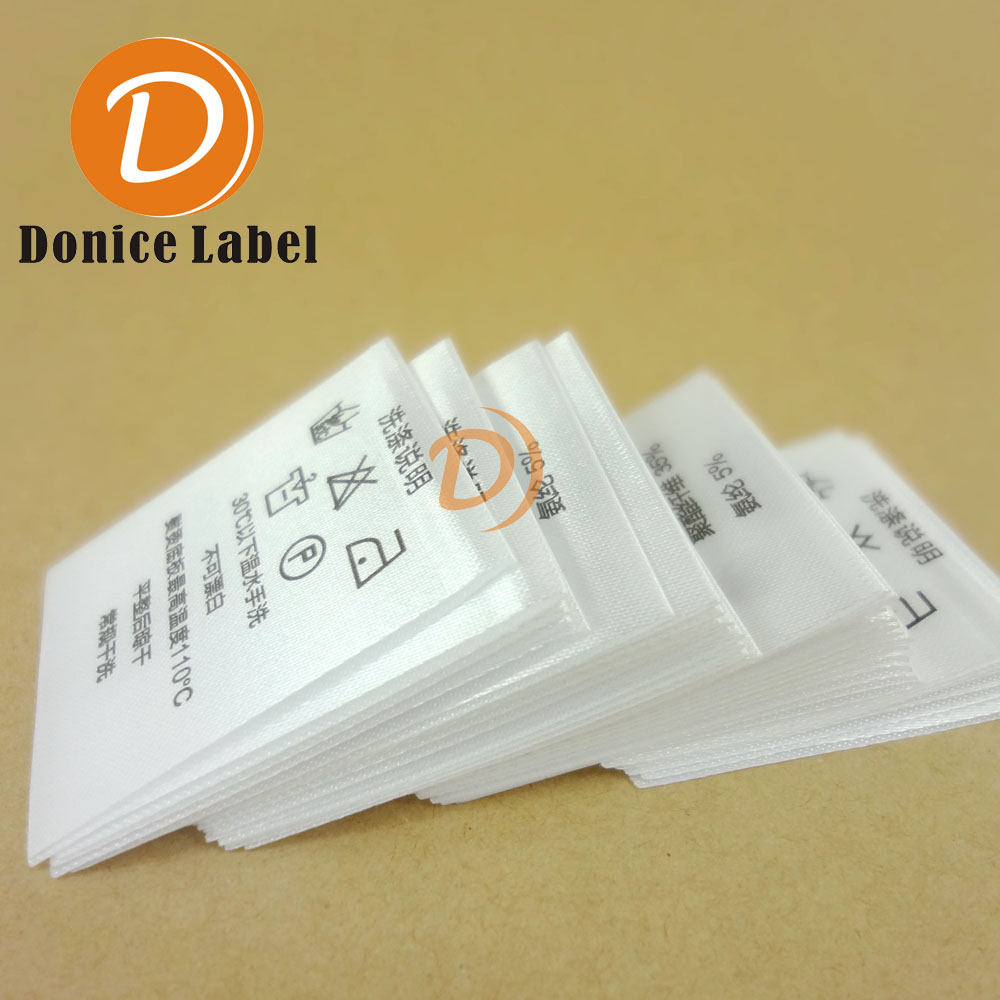 Custom Care Labels for Sportswear and Activewear