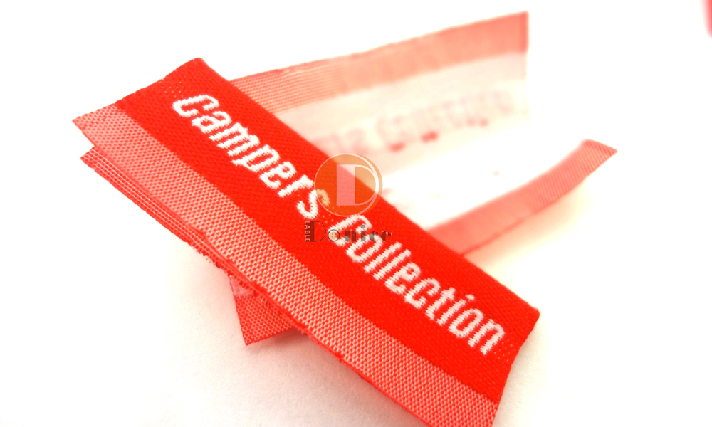 Woven labels for vintage and thrift store clothing