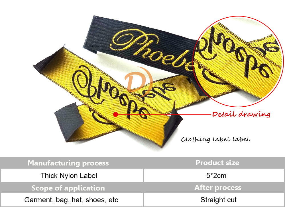 Woven labels for pet clothing and accessories
