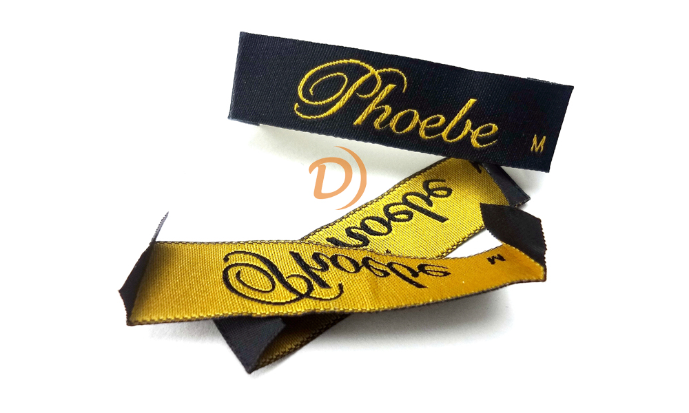 Woven labels for pet clothing and accessories
